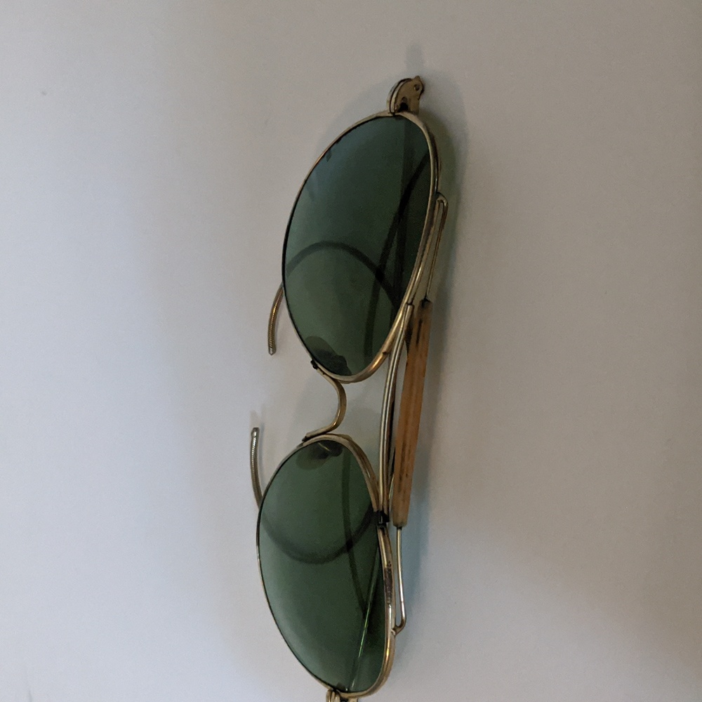 Vintage Aviator Glasses, 1940s - Picture 9 of 9